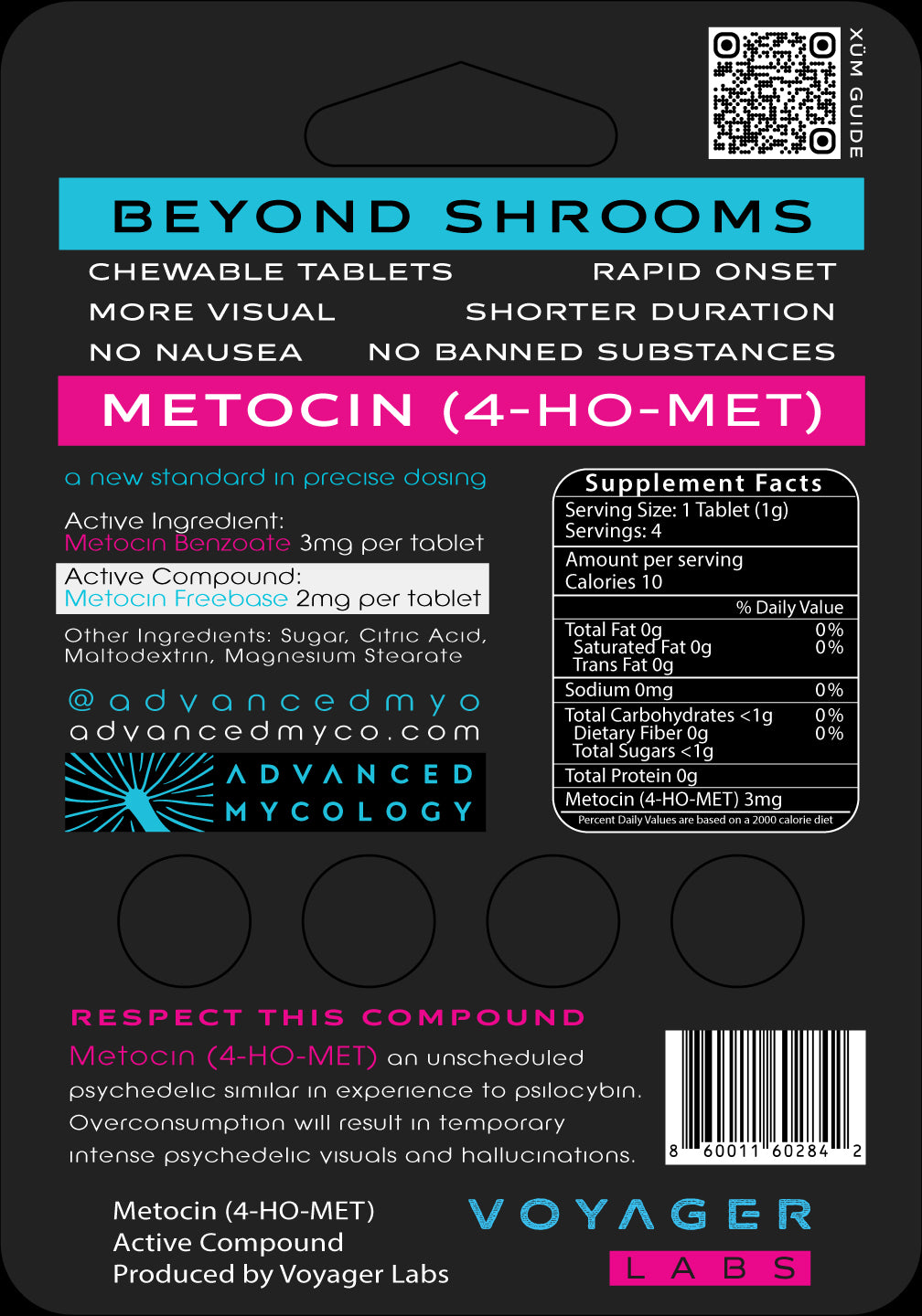 XÜM Starter Pack (4 Tabs)